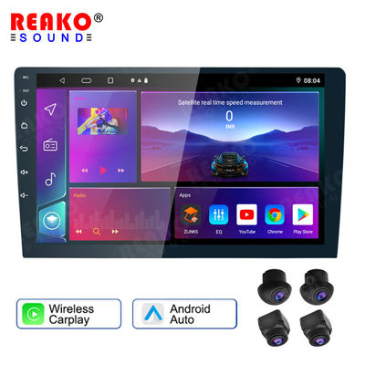 9“ 10“ Android IPS van de Autoradio Touchscreen de Auto Stereosteun 360 van Carplay DSP het Systeem van het Panoramaparkeren met Nok 360